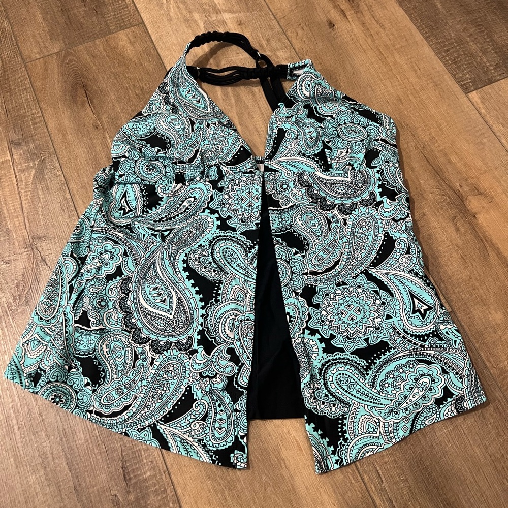 Paisley Tankini Top